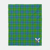 Scotts Johnston Tartan Kariert Fleecedecke (Vorderseite)