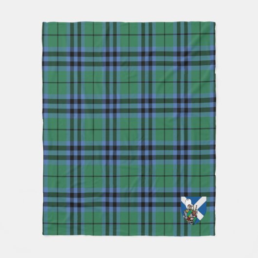 Scotts Keith Ancient Tartan Kariert Fleecedecke (Vorderseite)