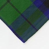 Scotts Keith Modern Tartan Kariert Fleecedecke (Ecke)