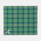 Scotts Kennedy Ancient Tartan Kariert Fleecedecke (Vorderseite (Horizontal))