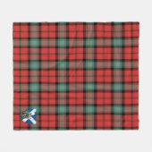 Scotts Kerr Ancient Tartan Kariert Fleecedecke (Vorderseite (Horizontal))