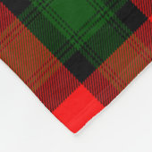 Scotts Kerr Modern Tartan Kariert Fleecedecke (Ecke)