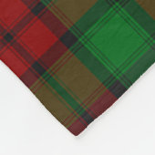Scotts Kerr Tartan Kariert Fleecedecke (Ecke)