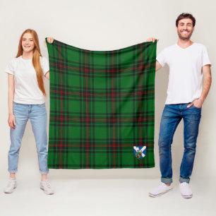 Scotts Kirkcaldy Tartan Kariert Fleecedecke