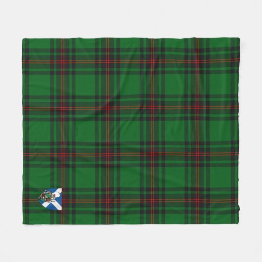 Scotts Kirkcaldy Tartan Kariert Fleecedecke (Vorderseite (Horizontal))