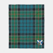 Scotts Kirkpatrick Tartan Kariert Fleecedecke (Vorderseite)