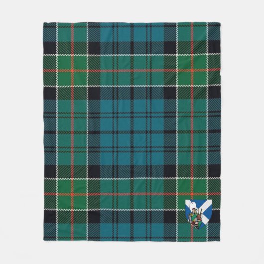 Scotts Kirkpatrick Tartan Kariert Fleecedecke (Vorderseite)