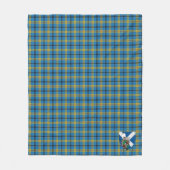 Scotts Laing Jagd Tartan Kariert Fleecedecke (Vorderseite)