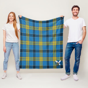 Scotts Laing Tartan Kariert Fleecedecke
