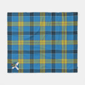 Scotts Laing Tartan Kariert Fleecedecke (Vorderseite (Horizontal))