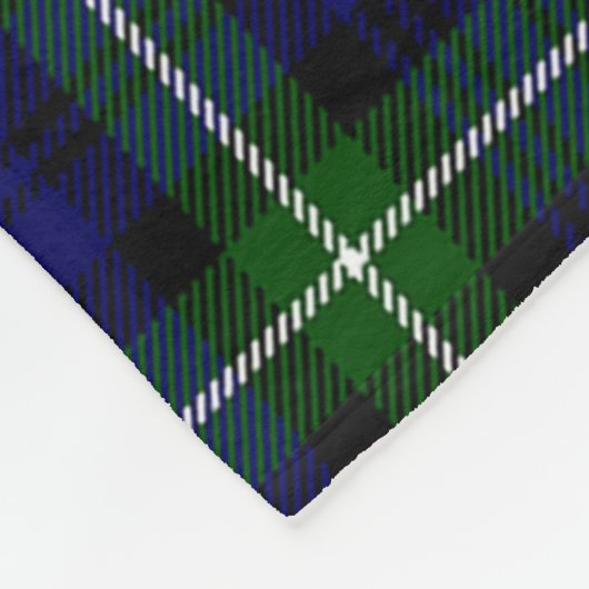 Scotts Lamont Modern Tartan Kariert Fleecedecke (Ecke)
