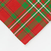 Scotts Langlands Tartan Kariert Fleecedecke (Ecke)