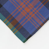 Scotts Logan Ancient Tartan Kariert Fleecedecke (Ecke)