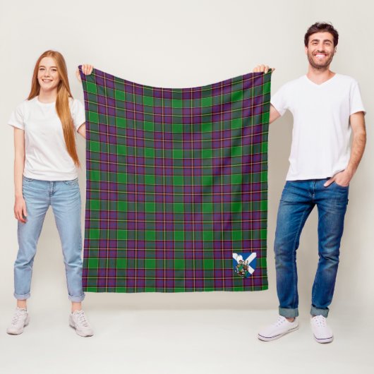Scotts Logan Tartan Kariert Fleecedecke (Beispiel)