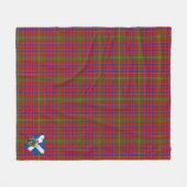 Scotts Lumsden Tartan Kariert Fleecedecke (Vorderseite (Horizontal))