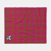 Scotts Lumsden von Clova Tartan Kariert Fleecedecke (Vorderseite (Horizontal))