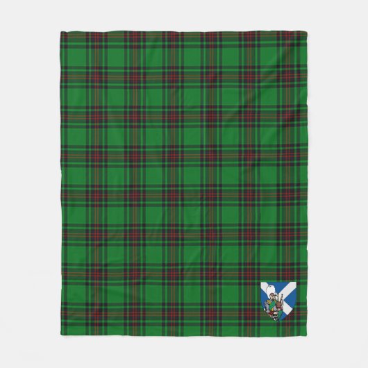 Scotts Lundin Tartan Kariert Fleecedecke (Vorderseite)