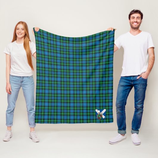 Scotts Lyon Tartan Kariert Fleecedecke (Beispiel)