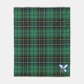 Scotts MacAlpine Ancient Tartan Kariert Fleecedecke (Vorderseite)
