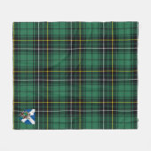 Scotts MacAlpine Ancient Tartan Kariert Fleecedecke (Vorderseite (Horizontal))