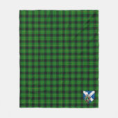 Scotts MacArthur Ancient Hunting Tartan Kariert Fleecedecke (Vorderseite)