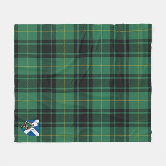 Scotts MacArthur Ancient Tartan Kariert Fleecedecke (Vorderseite (Horizontal))