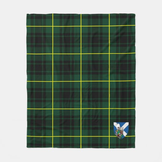 Scotts MacArthur Modern Tartan Kariert Fleecedecke (Vorderseite)