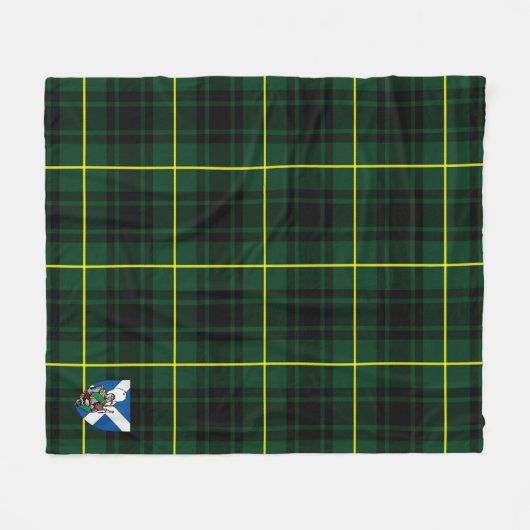 Scotts MacArthur Modern Tartan Kariert Fleecedecke (Vorderseite (Horizontal))
