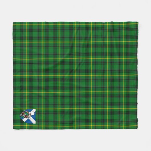 Scotts MacArthur Tartan Kariert Fleecedecke (Vorderseite (Horizontal))