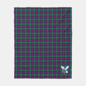 Scotts MacArthur von Milton Tartan Kariert Fleecedecke (Vorderseite)
