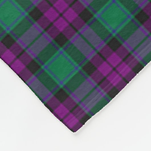Scotts MacArthur von Milton Tartan Kariert Fleecedecke (Ecke)