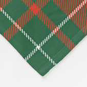 Scotts MacAulay Ancient Tartan Kariert Fleecedecke (Ecke)