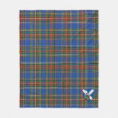 Scotts MacBeth Ancient Tartan Kariert Fleecedecke (Vorderseite)
