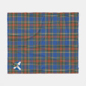Scotts MacBeth Ancient Tartan Kariert Fleecedecke (Vorderseite (Horizontal))