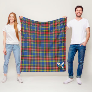 Scotts MacBeth Modern Tartan Kariert Fleecedecke