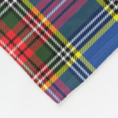 Scotts MacBeth Modern Tartan Kariert Fleecedecke (Ecke)