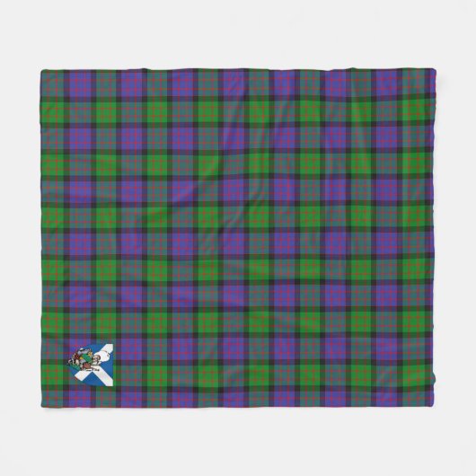 Scotts MacBrayne Tartan Kariert Fleecedecke (Vorderseite (Horizontal))