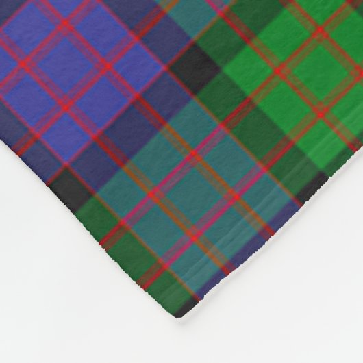 Scotts MacBrayne Tartan Kariert Fleecedecke (Ecke)
