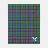 Scotts MacBrayne Tartan Kariert Fleecedecke (Vorderseite)