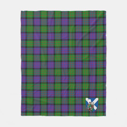 Scotts MacBrayne Tartan Kariert Fleecedecke (Vorderseite)