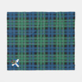 Scotts MacCallum Ancient Tartan Kariert Fleecedecke (Vorderseite (Horizontal))