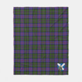 Scotts MacCallum von Berwick Tartan Kariert Fleecedecke (Vorderseite)