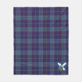 Scotts MacCormick Tartan Kariert Fleecedecke (Vorderseite)