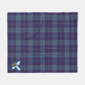 Scotts MacCormick Tartan Kariert Fleecedecke (Vorderseite (Horizontal))