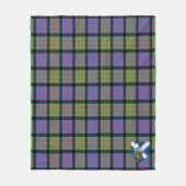 Scotts MacDonald Ancient Tartan Kariert Fleecedecke (Vorderseite)