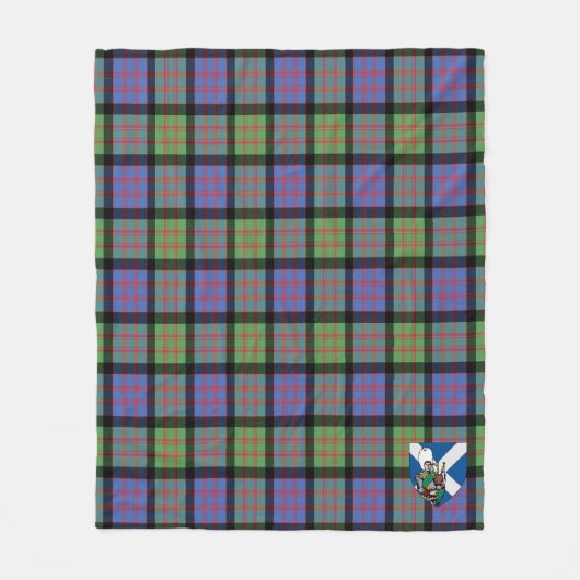 Scotts MacDonald Ancient Tartan Kariert Fleecedecke (Vorderseite)