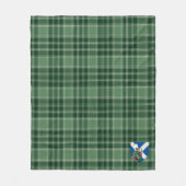 Scotts MacDonald Lord of the Isles Junting Tartan Fleecedecke (Vorderseite)