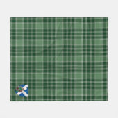 Scotts MacDonald Lord of the Isles Junting Tartan Fleecedecke (Vorderseite (Horizontal))