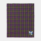 Scotts MacDonald Modern Tartan Kariert Fleecedecke (Vorderseite)