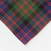 Scotts MacDonald Modern Tartan Kariert Fleecedecke (Ecke)